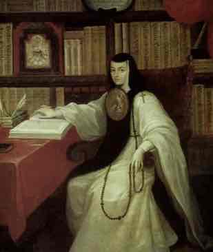 <p>Portrait of sir Juana ines de la Cruz</p>