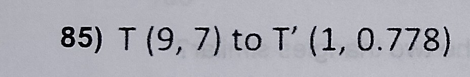 <p>Identity the scale factor from the first point to the next point.</p>