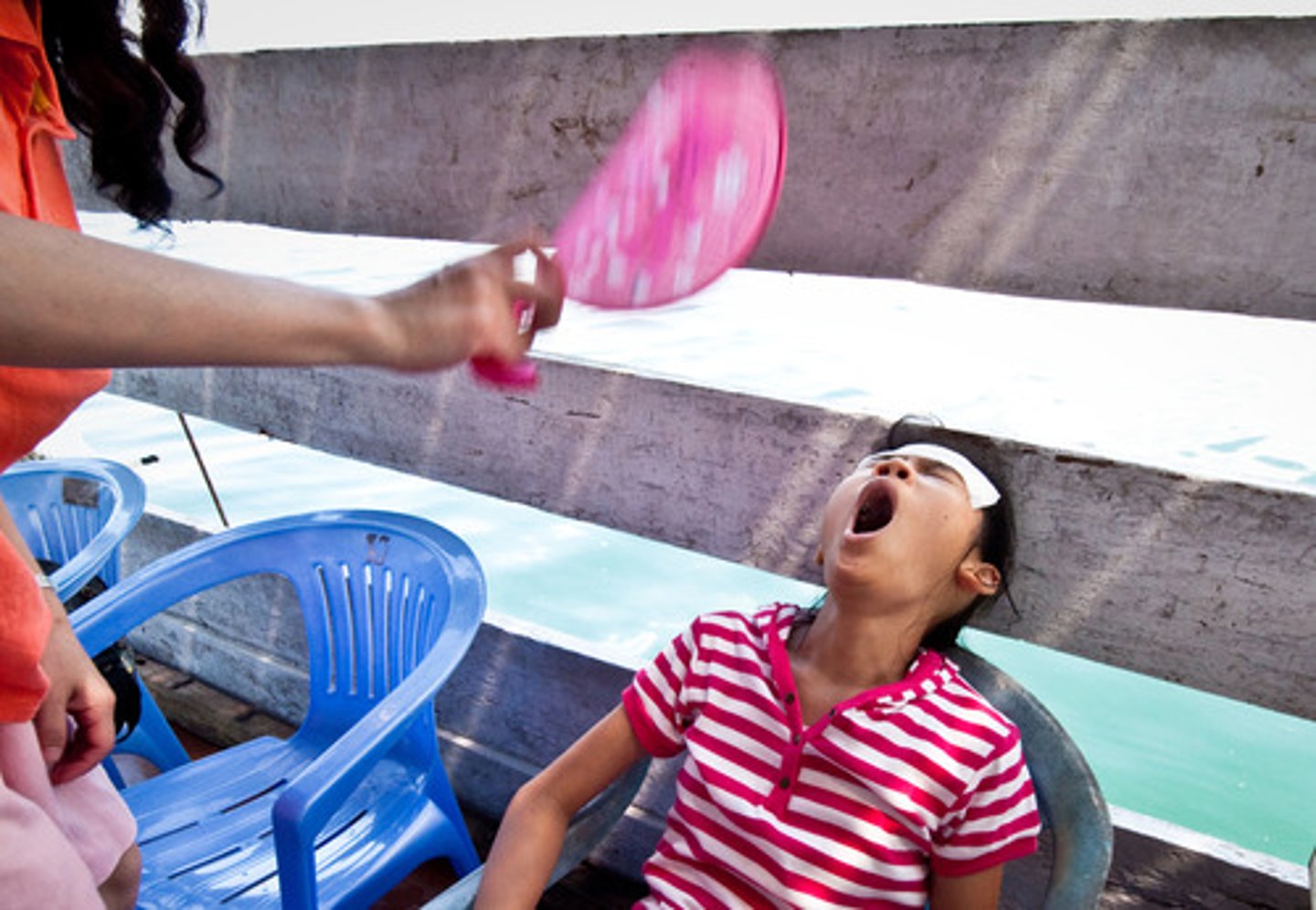 <p>тепловой удар</p>