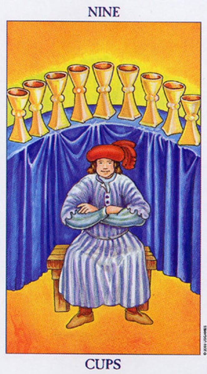 <p>The "wish" card.</p><p>Emotional and material fulfillment.</p>