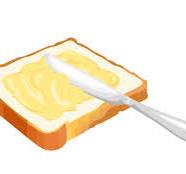 <p>The butter</p><p>I put the butter in the bread yesterday </p>