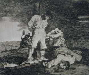 <p>Y no hai remedio (And There’s Nothing to Be Done), from Los Desastres de la Guerra (The Disasters of War), plate 15</p>