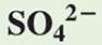 <p>Sulfate</p>