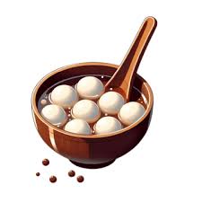 <p>sticky rice balls</p>