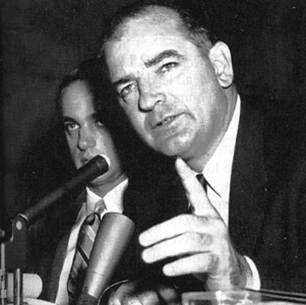 <p>Which US senator claimed that there were Soviet spies and Communists within the US government but had no evidence to support his claims, and was eventually discredited by the US Senate?</p>