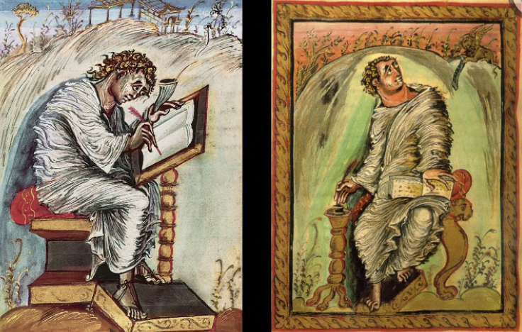 <p>Content of the <em>Ebbo Gospels </em></p>