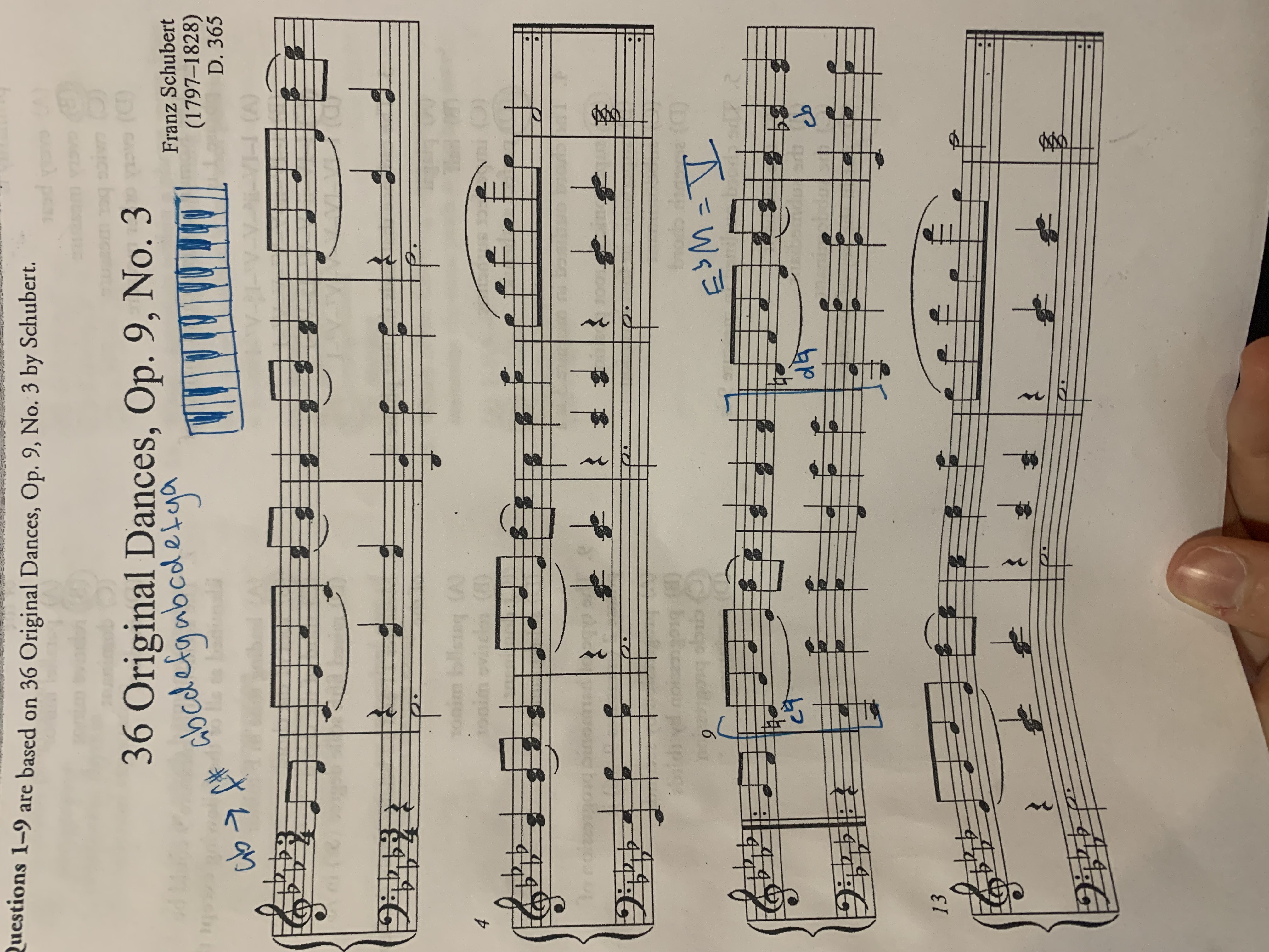 <p>The cadence that ends the first phrase is</p>