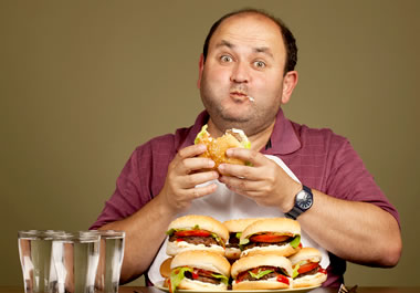 <p>voracious (adjective)</p>