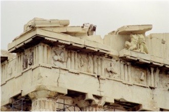 Parthenon - Metope XXVIII