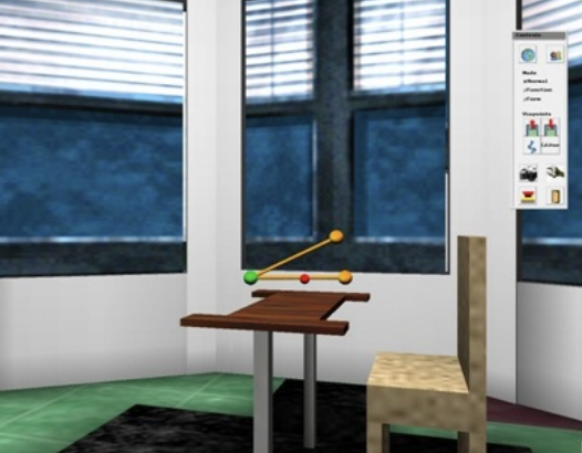 <p>software that allowed therapists to design programs ahead of time and implement them, so that the robot could actually complete the task </p><ul><li><p><u>HERALD Software </u></p><ul><li><p>HapticAPI programming environment </p></li><li><p>Crystal Space v0.98 </p></li><li><p>PC-based Environment </p></li><li><p>The GUI shows a one-to-one mapping of the environment and the trajectory </p></li></ul></li><li><p><u>Programming Activities </u></p><ul><li><p>On the fly, using start, end, and multiple via points to define the task </p></li><li><p>By uploading data from a file with real or pre-defined trajectories </p></li><li><p>Various models of task trajectories are programmed</p></li><li><p>Moves the subject in Training modes</p></li></ul></li></ul><p></p>