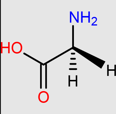 <p><span>NH2-CH2-COOH</span></p>