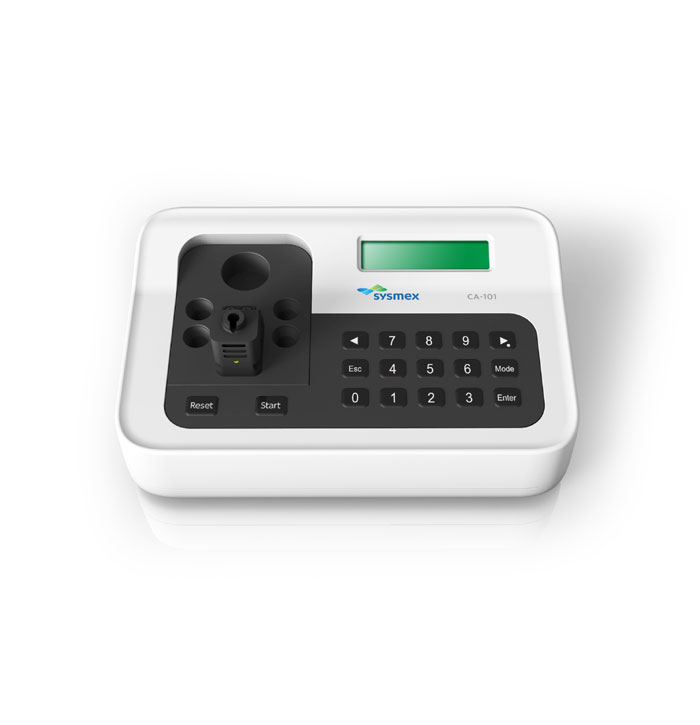 <p><strong>Analyzers</strong></p><p><strong>Coagulation Analyzers</strong></p><p>Sysmex CA 101</p><p>Principle</p>