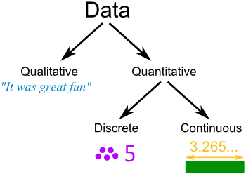 <p>Countable, Ordered Numerical Data, Example: Counting Mice or the amount of balls.&nbsp;</p>