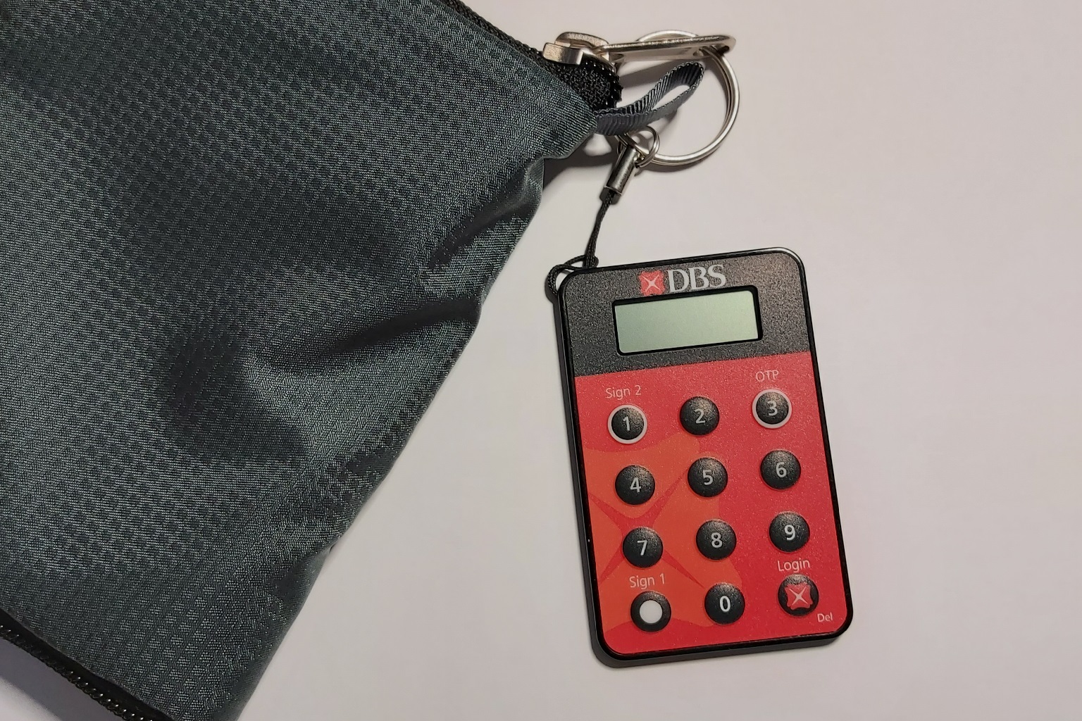 <p>physical token</p>