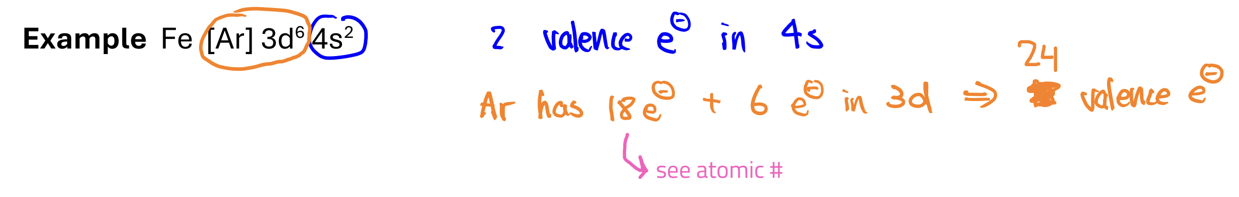 <p>all the other electrons not in the outermost orbital</p>