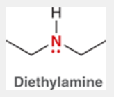 <p>diethylamine (pictured)</p>