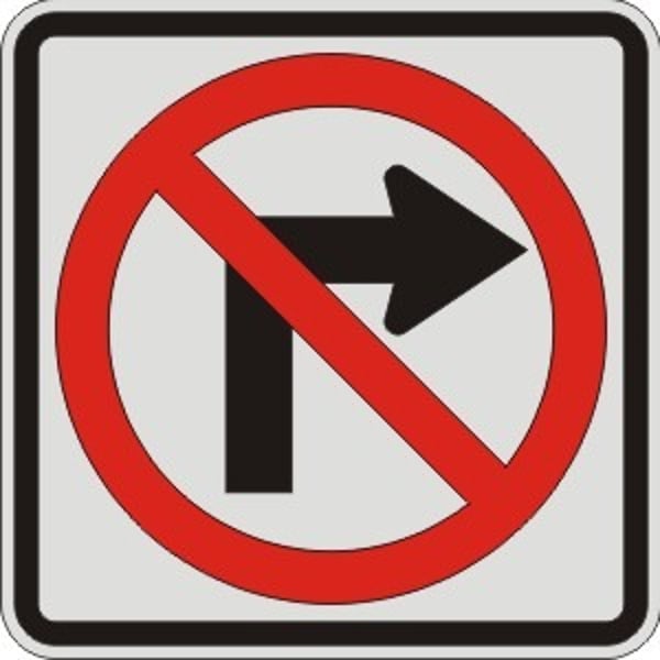 <p>do not turn</p>