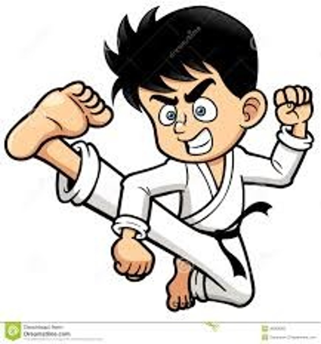 <p>to do karate</p>