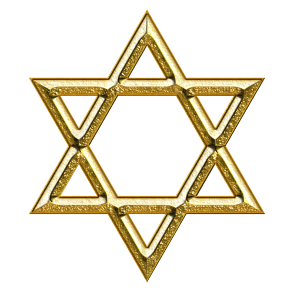 <p>a hexagram used as a symbol of Judaism</p>