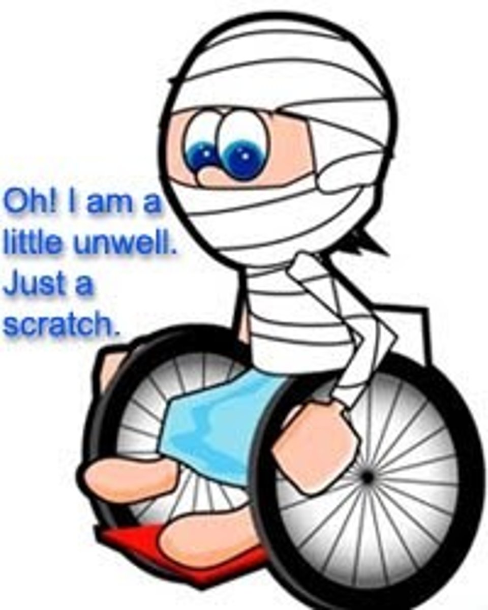 <p>Making something seem less important than it is</p>