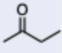 <p>Carbonyl carbon is attached to two carbon atoms</p>