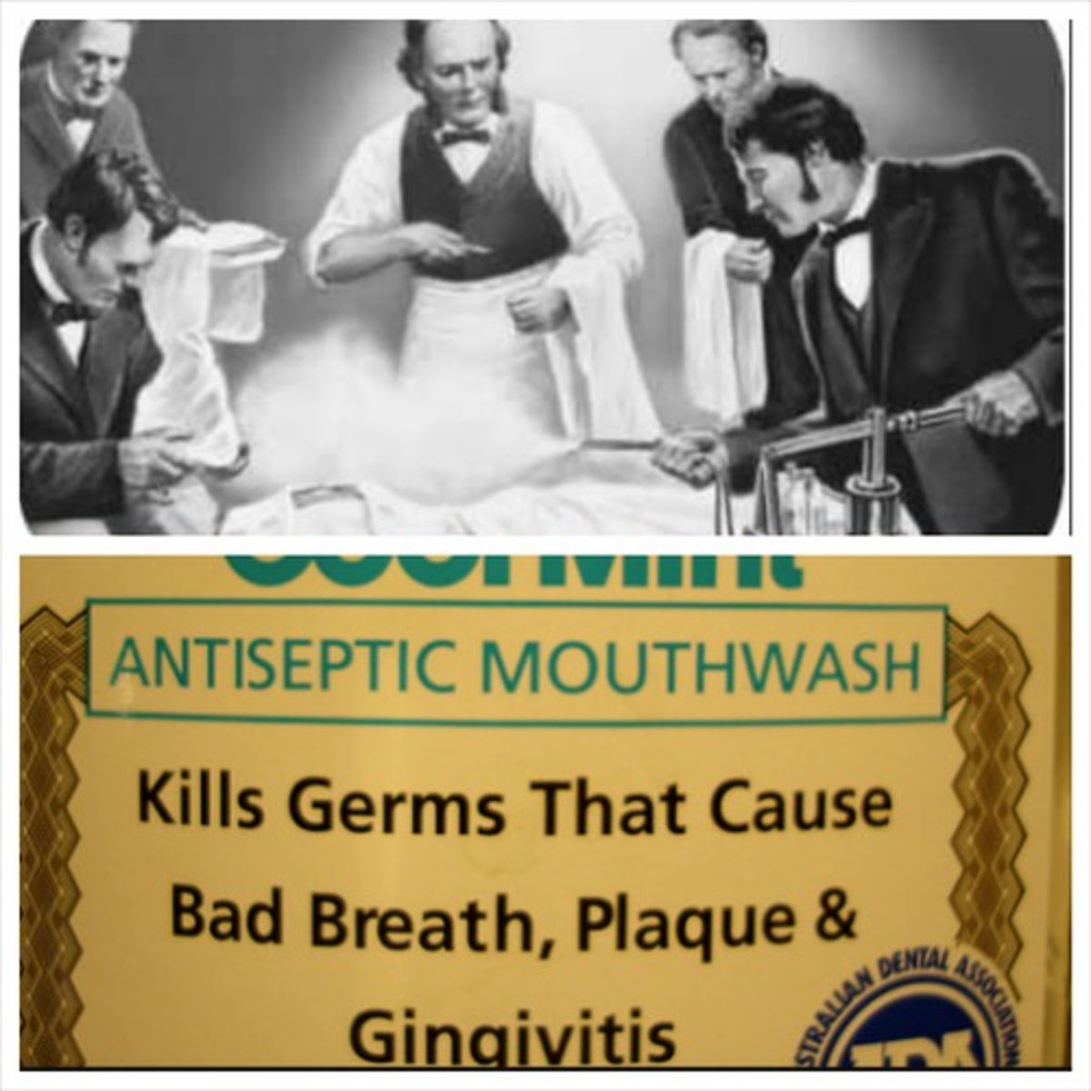 <p>(Mid 1800s)<br>- 1st to use aseptic technique w/ surgical pts<br>(w/ chemical agent Phenol)<br>- Inspired Joseph Lawrence to make Listerine</p>