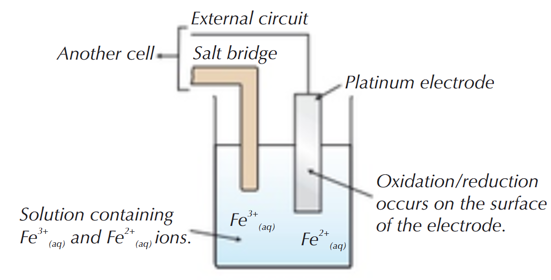 <p>Describe this half-cell </p>