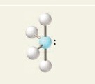 SN = 5, 4 bonds, 1 lone pair
