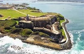 <p><span style="font-family: Gisha, sans-serif;">San Juan, Puerto Rico&nbsp;</span>(1539)</p><p><span>o&nbsp;&nbsp; Mil quinientos treinta nueve </span></p><p class="MsoListParagraphCxSpMiddle"><span style="font-family: Gisha, sans-serif;">Estilo de una fortaleza.</span></p><p class="MsoListParagraphCxSpMiddle"><span style="font-family: Gisha, sans-serif;">Proteger la cuidad en la época colonial.</span></p>