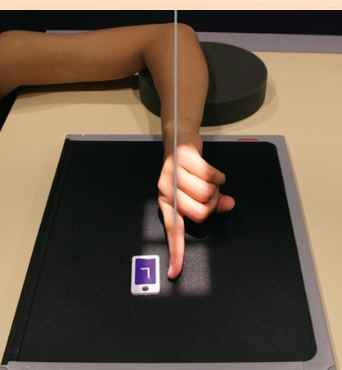 <p>Position: lateral (decrease OID)</p><p>pt. seated 90 degrees, elbow flexed 90 degrees</p><p>digit fully extended, make fist</p><p>CR: perp. to PIP in</p><p>ctr. PIP jt/ to midpt. of space</p>