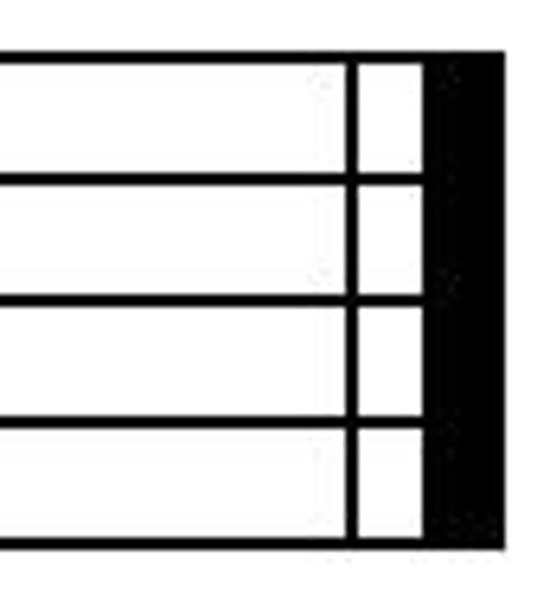 <p>indicates the end of a piece</p>