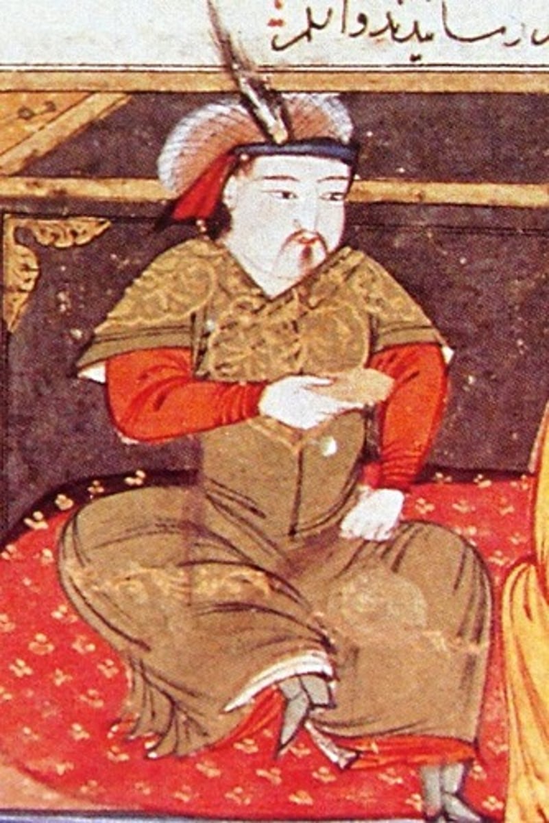 <p>Grandson of Chinggis Khan and ruler of Ilkhan khanate; captured and destroyed Abbasid Baghdad.</p>