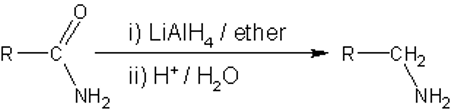 <p>1. LiAlH4</p><p>2. H2O</p>