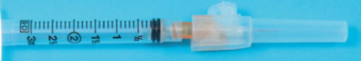 <p>3mL syringe</p>