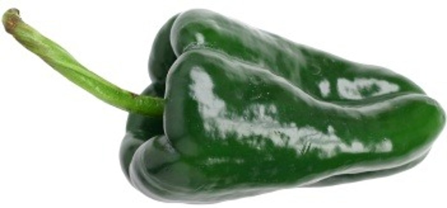 <p>poblano chili</p>