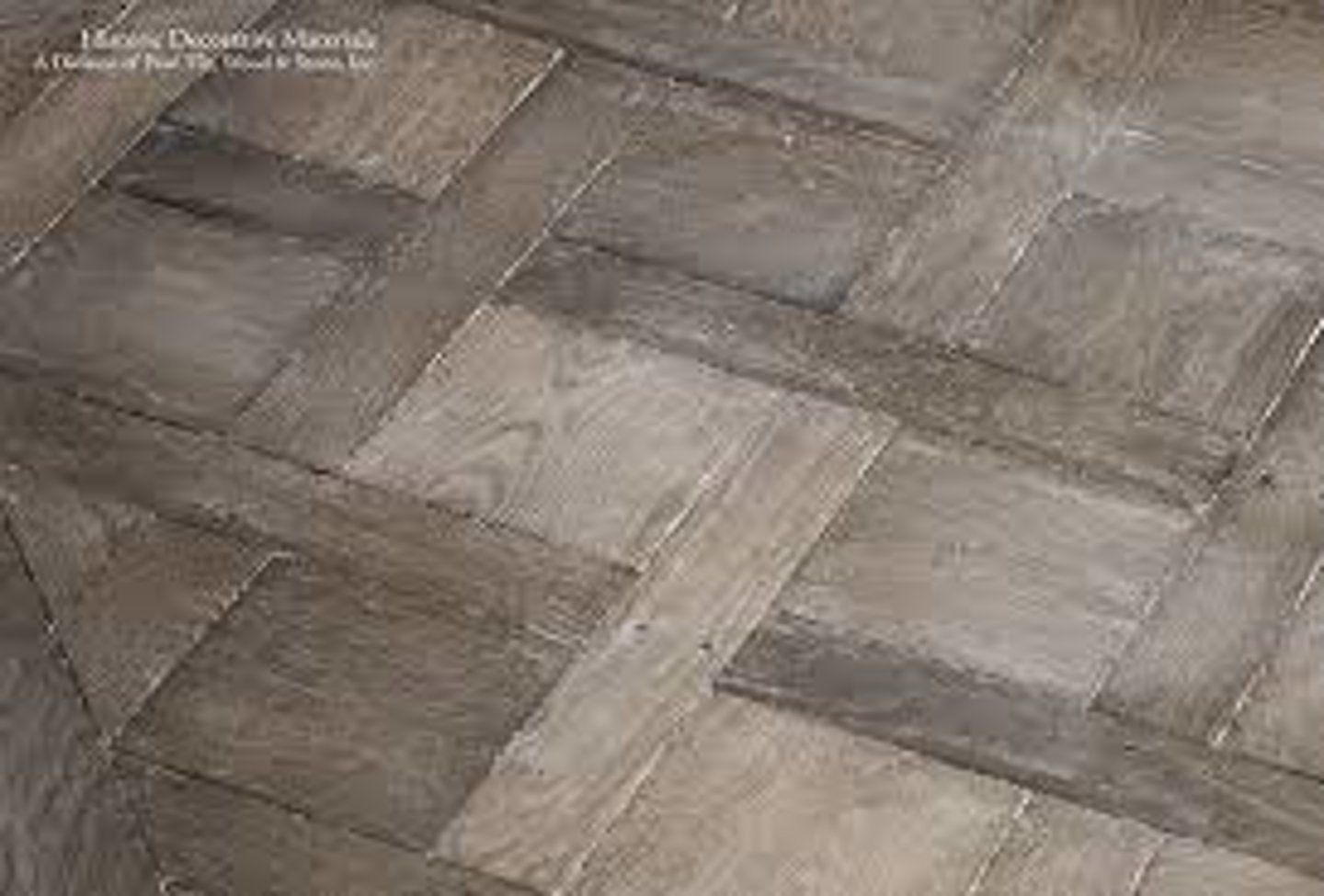 <p>? (the parquet floor, a herringbone parquet floor)</p>