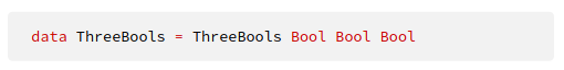 <p>This is a type that is parameterized by some values. Find out cardinality by getting product of cardinalities of its parameter types. </p>