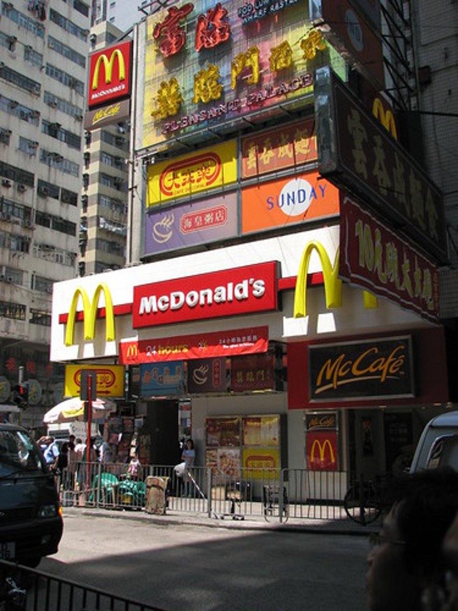 <p>A company with divisions in more than two countries. Examples would include General Electric, Sony Corporation and ExxonMobil.</p>