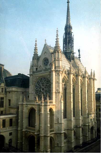 <p><span><span>Sainte Chapelle</span></span></p><p><span><span>don’t know</span></span></p><p><span><span>french gothic</span></span></p>