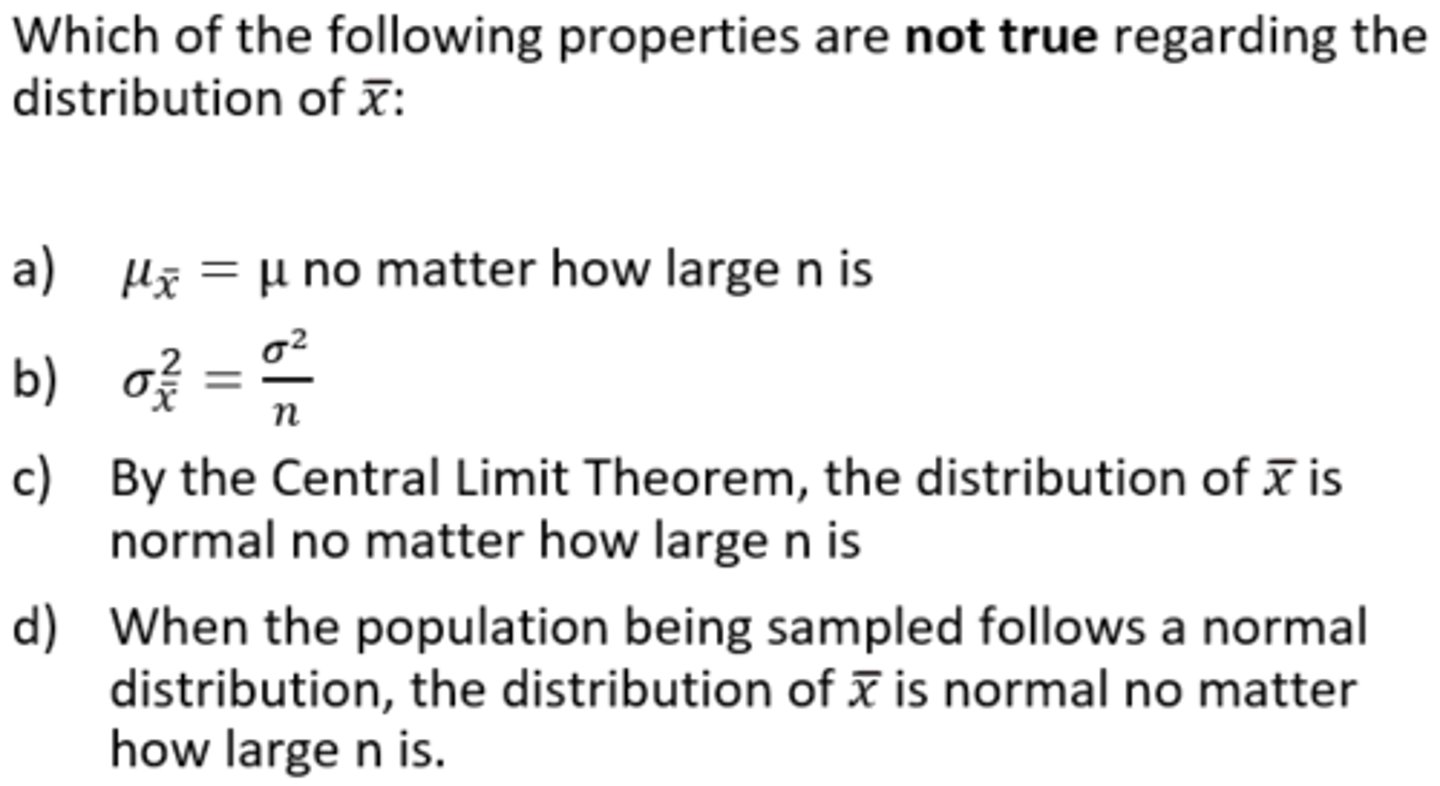 <p>Answer = C</p><p>Explanation:</p><p>- Only normal if standard size is normal</p>