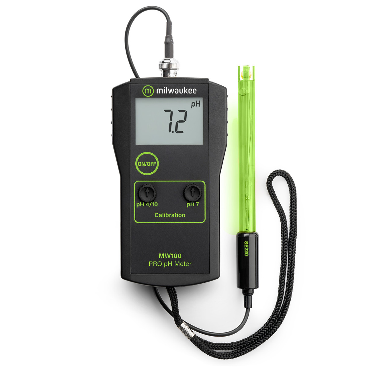 <p>Measures the pH of liquid solutions.</p>