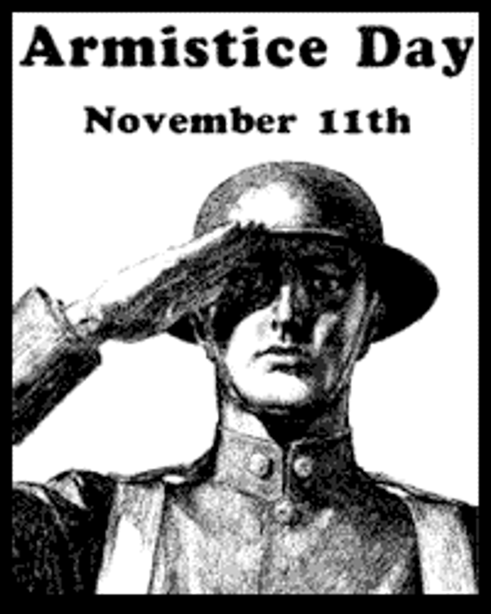 <p>Date of the armistice to quit fighting during World War I (11th day of the 11th month at 11:00). Later is celebrated as Veterans Day.</p>