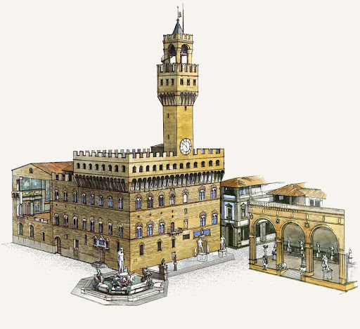 <p>Italian architect and sculptor, pivotal in the development of Gothic architecture in Florence. He is credited with designing the <strong>Palazzo Vecchio in Piazza della Signoria</strong></p>