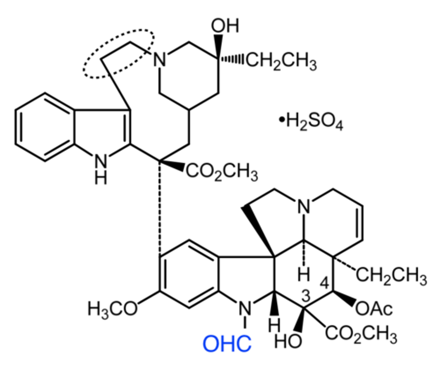 <p>(vinca alkaloid -- mitosis inhibitor)</p><p>ROA: IV</p><p>MOA: inhibit microtubule polymerization</p><p>indication: advanced leukemia, Hodgkin's and non-Hodgkin's lymphoma, neuroblastoma</p><p>AE: severe vesicant</p><p>- inc toxicity risk in hepatic dysfunction</p><p>notes: </p><p>- longer t1/2 due to slower clearance</p><p>- over half of the children in US w cancer who receive chemo have been given this</p>