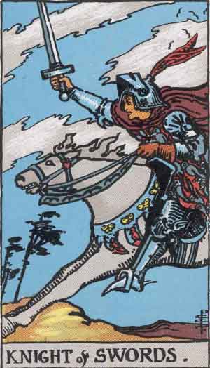 <p>knight of swords</p>