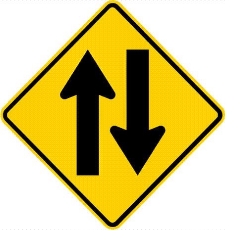 <p>drive on the right side</p>