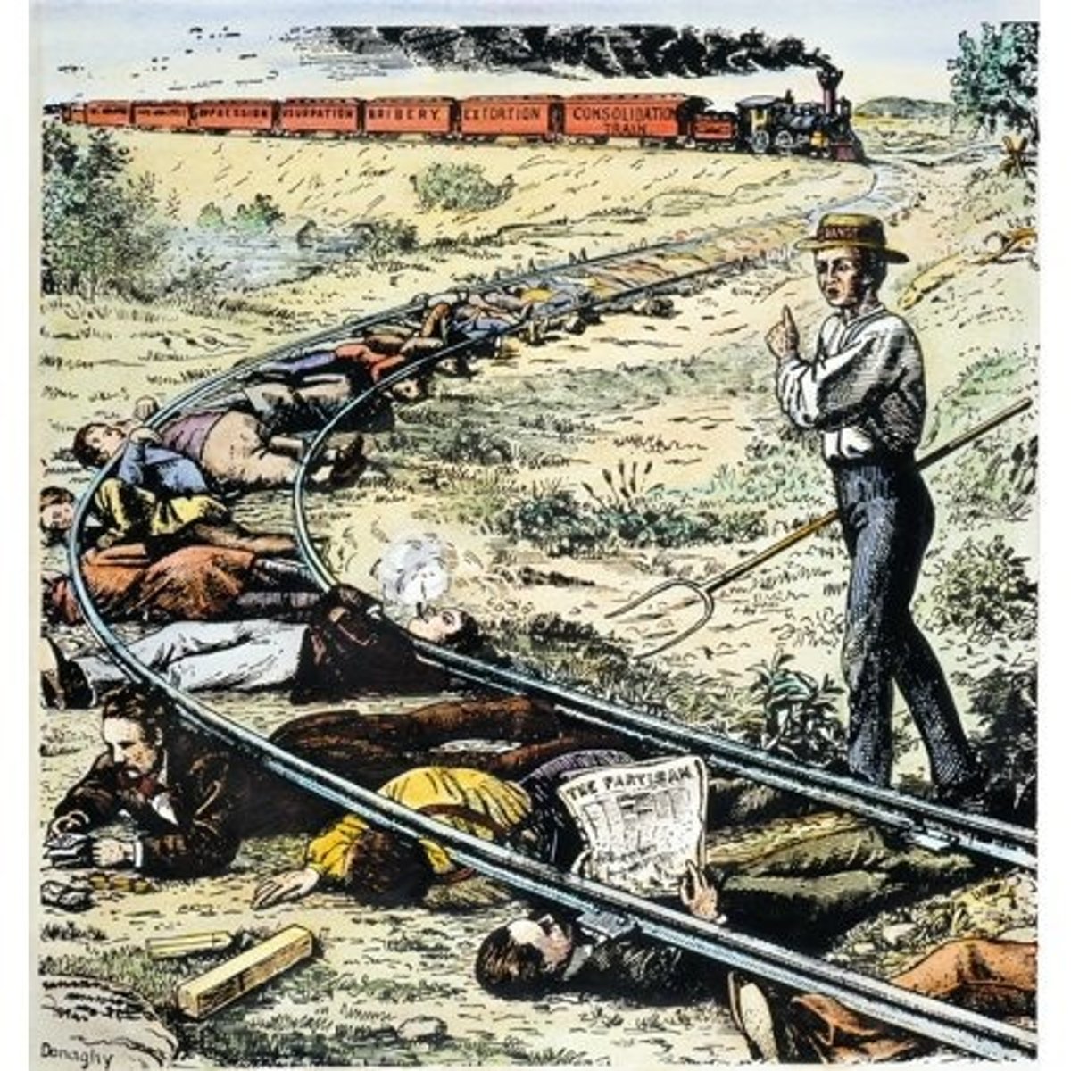 <p>(1877) Supreme Court ruled that stated could regulate businesses clothed w/ a "public interest" including railroads. Went against "Granger laws" in which farmers wanted to fix max freight rates and warehouse charge against grain elevators</p>