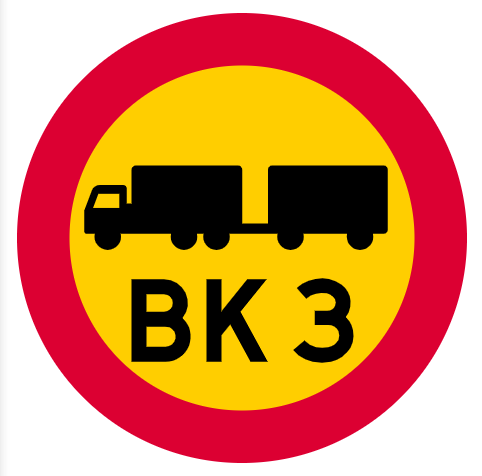 <p><span>Vägens bärighetsklass anges på märket.</span></p>