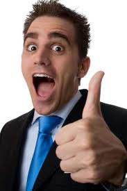 enthusiastic/excited