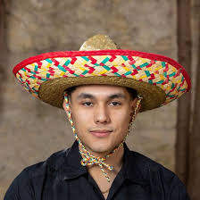 <p>wide-brimmed hat originally from Mexico</p>